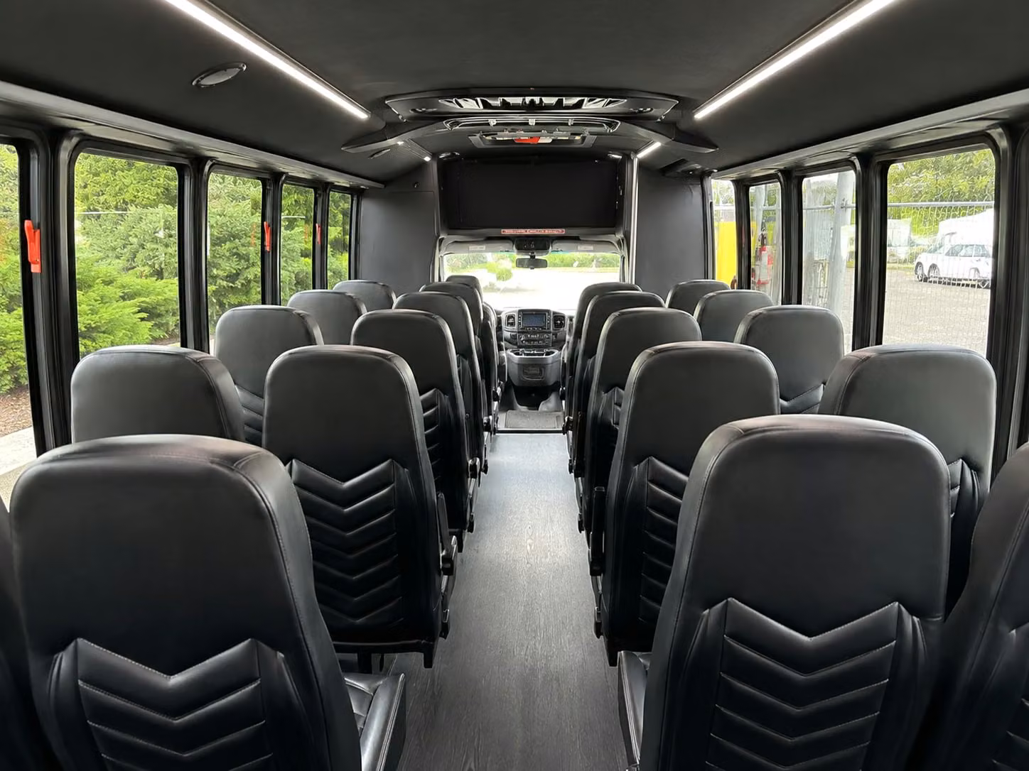 20 passenger minibus inside