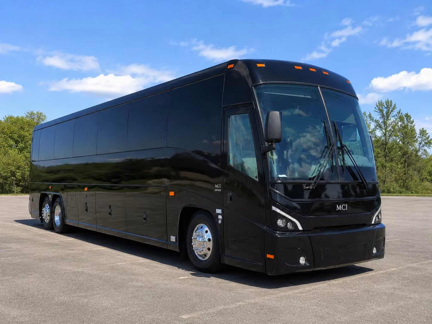 56 passenger charter bus