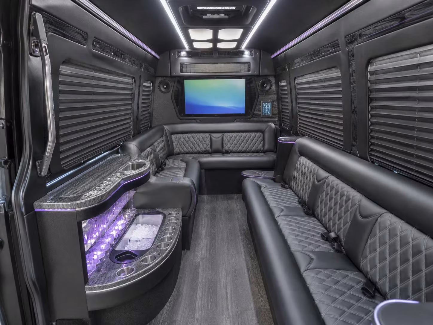sprinter limousine inside